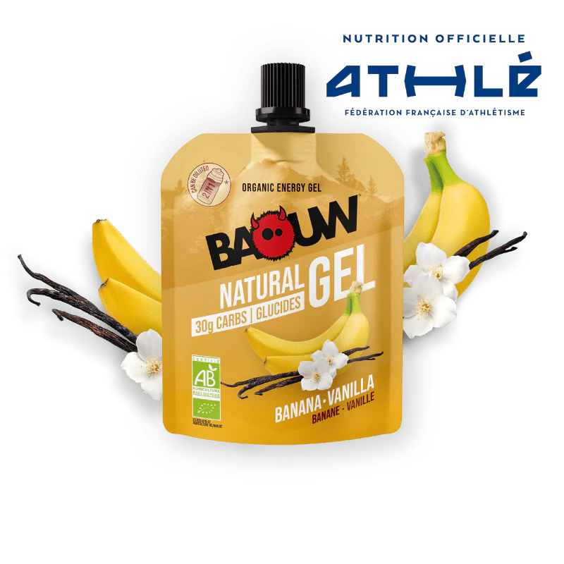 BAOUW BIO Energy Gel Banane-Vanille (85g)