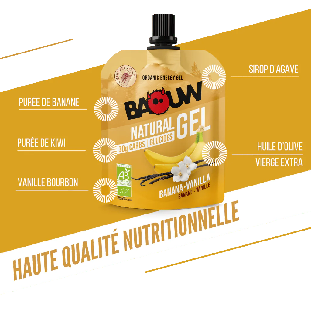 BAOUW BIO Energy Gel Banane-Vanille (85g) - Image 7