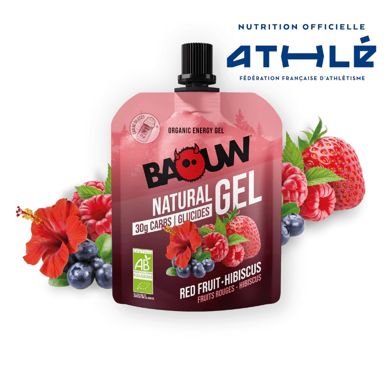 BAOUW BIO Energy Gel Rote Früchte-Hibiskus (85g)