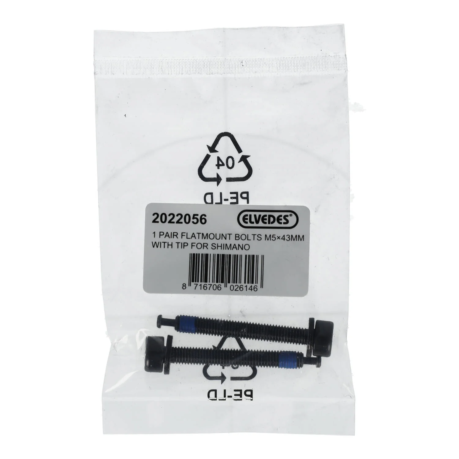Befestigungsschraube ELVEDES FM Shimano M5x43 Typ C Hinterer Bremssattel - Image 2