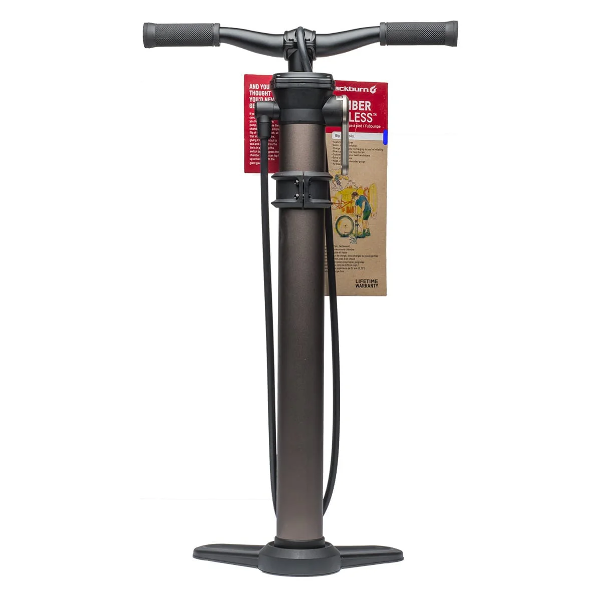 BLACKBURN CHAMBER TUBELESS Fußpumpe Braun - Image 16