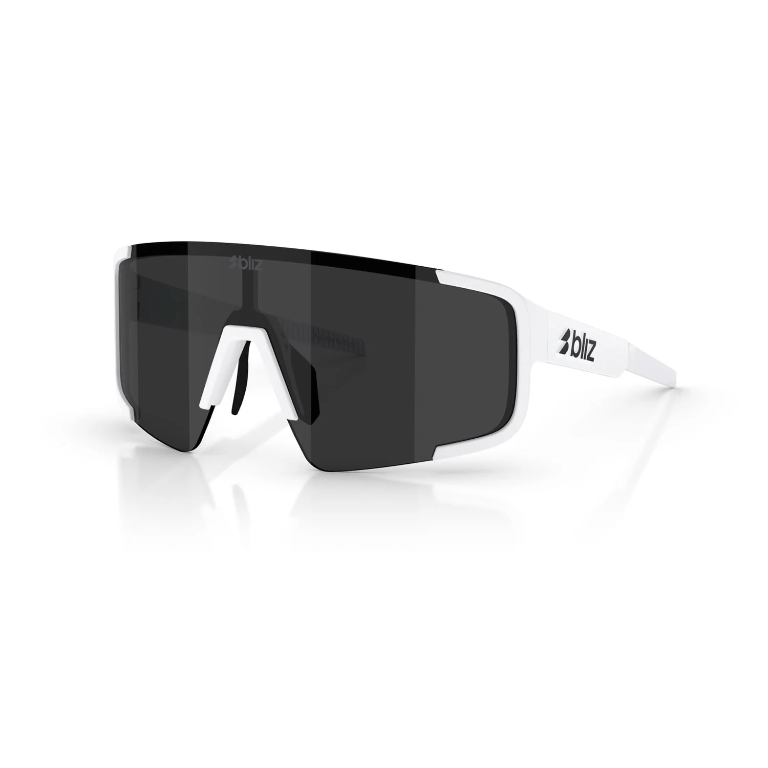 Brille BLIZ P003 Weiß Matt Glas Smoke - Image 8
