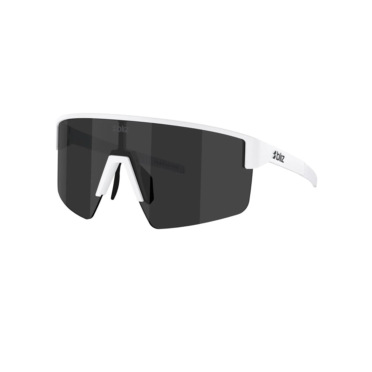Brille BLIZ P004 SMALL Weiß Matt Glas Smoke - Image 3