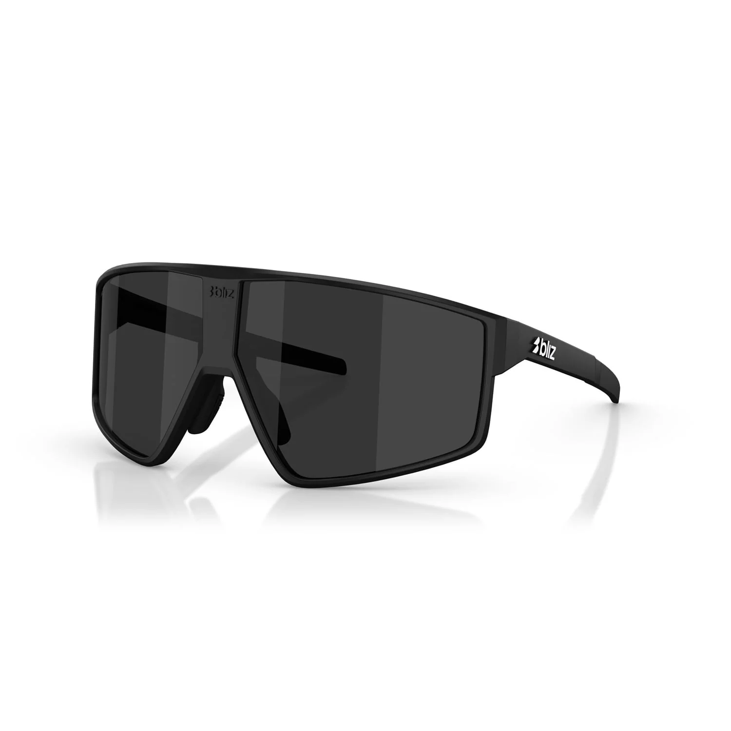 Brille BLIZ P002 S Schwarz Matt Rauchgrauer Schirm - Image 5