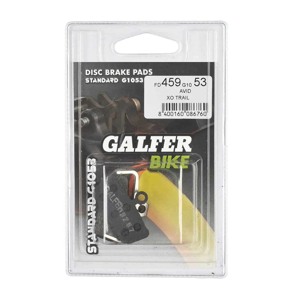 GALFER PERFORMANCE SRAM Guide / Avid X0 Trail / Elixir Trail Semi-Metallic Bremsbeläge - Image 3