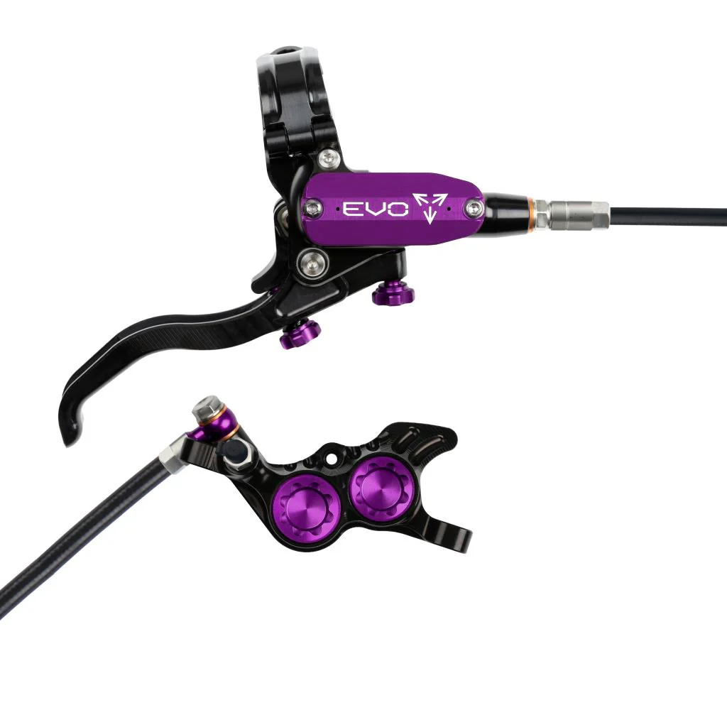 Bremse Hinten HOPE TECH 4 EVO GR4 Schwarz/Violett