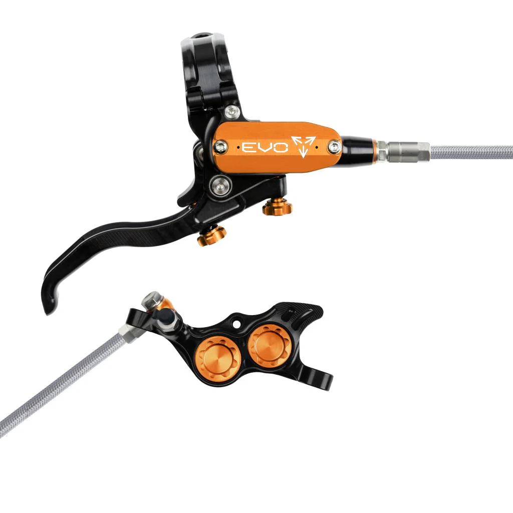 Bremse Hinten HOPE TECH 4 EVO TR4 Aviation Schwarz/Orange