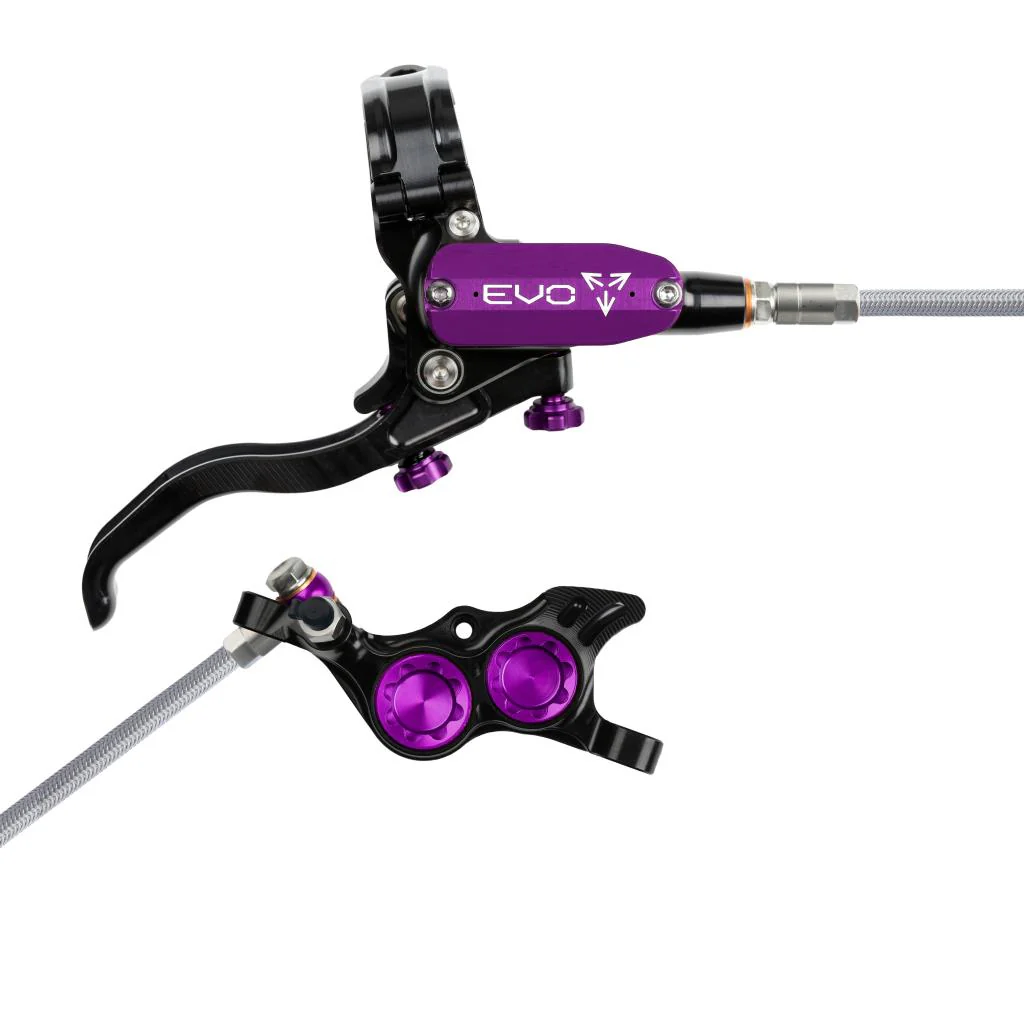 Bremse Hinten HOPE TECH 4 EVO TR4 Aviation Schwarz/Violett