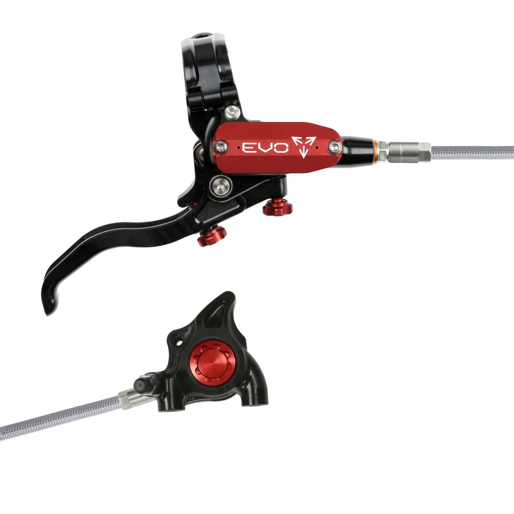 Bremse Hinten HOPE TECH 4 EVO X2 FM Aviation Schwarz/Rot