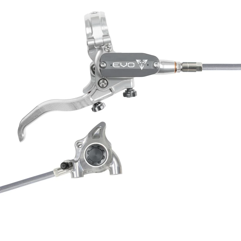 Bremse Hinten HOPE TECH 4 EVO X2 FM Aviation Silber/Rauchfarben