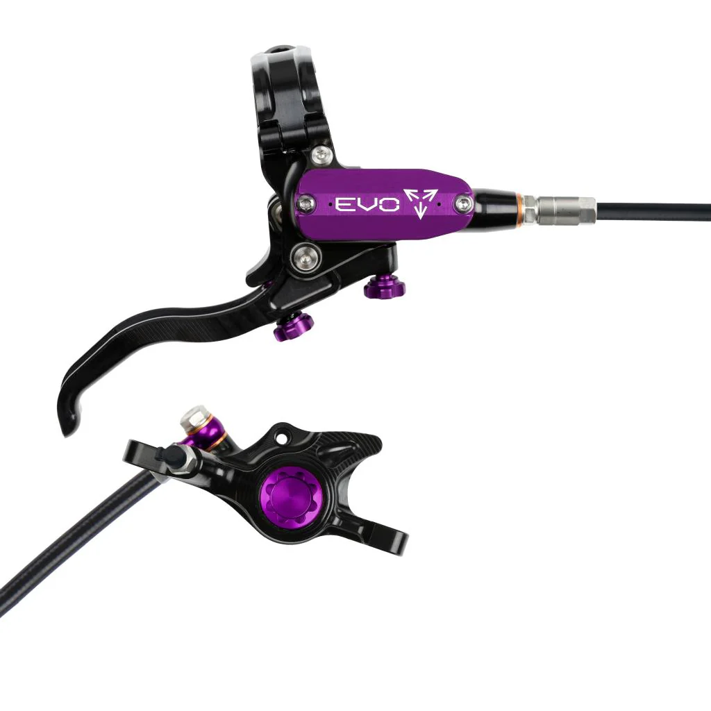 Bremse Hinten HOPE TECH 4 EVO X2 PM Schwarz/Violett