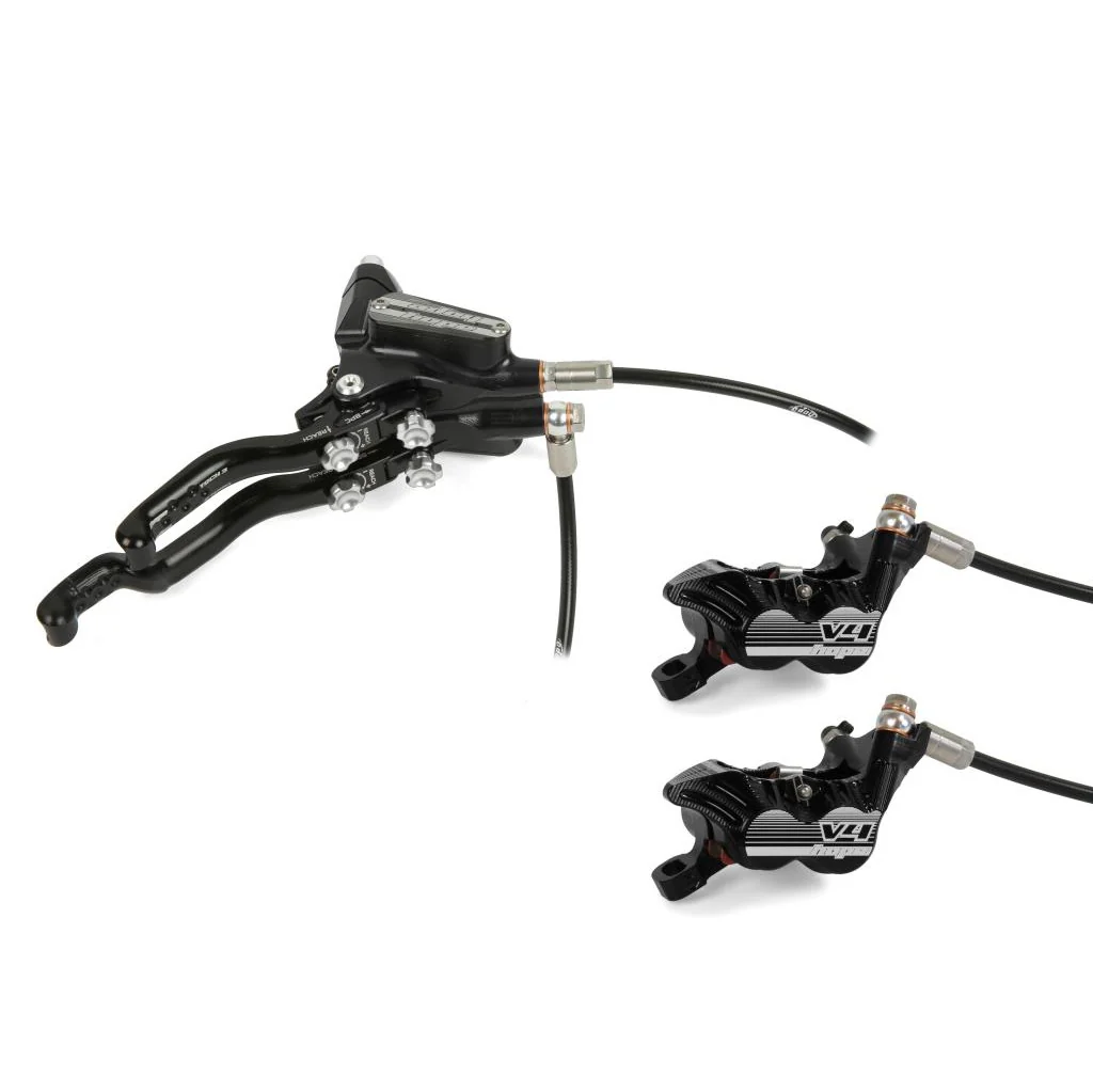 Bremse rechts Doppel HOPE TECH 3 V4 DUO Schwarz