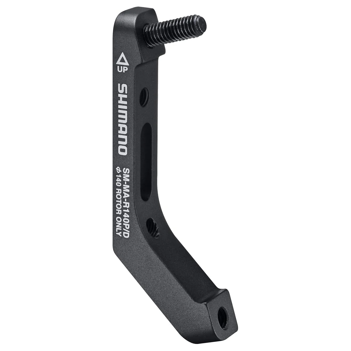 Bremssattel-Adapter hinten SHIMANO POST MOUNT > FLAT MOUNT Scheibe 140 mm