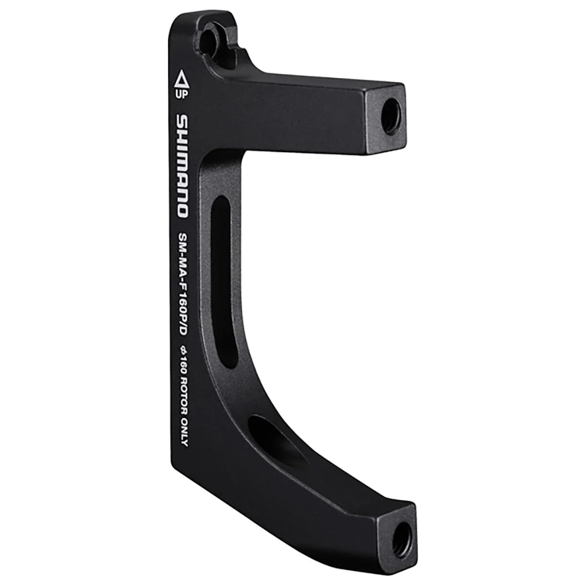 Bremssattel-Adapter vorne SHIMANO SM-MA-F160 POST MOUNT > FLAT MOUNT Scheibe 160 mm