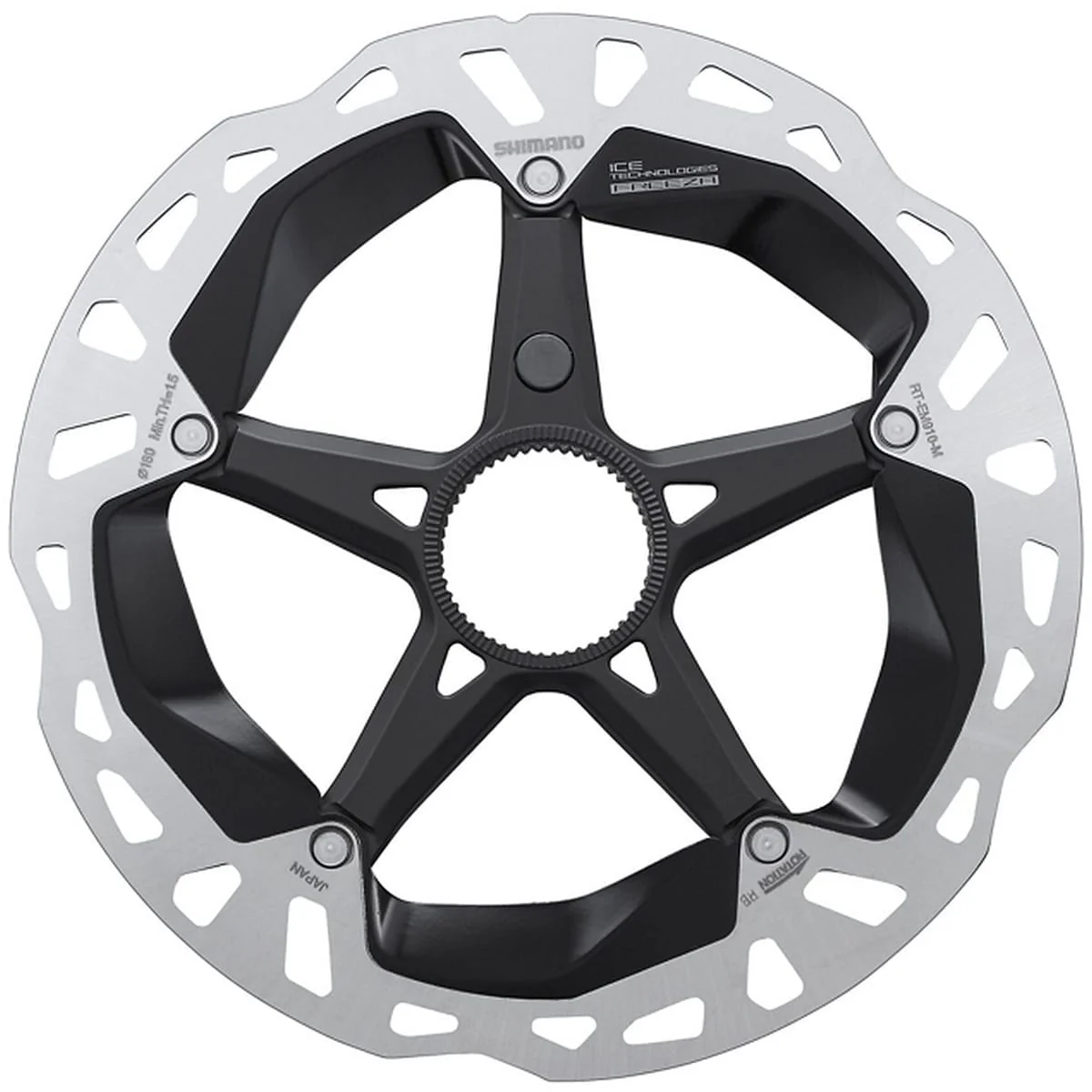 Scheibe SHIMANO RT-EM910 CENTER LOCK Externer Magnet E-Bike - Image 2