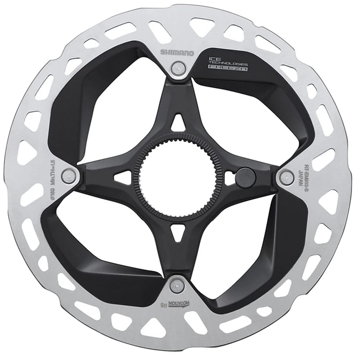 Scheibe SHIMANO RT-EM910 CENTER LOCK Externer Magnet E-Bike - Image 3