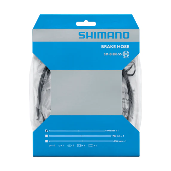 Kit Schlauch SHIMANO SM-BH90-SS Gerade Gerade - Image 2