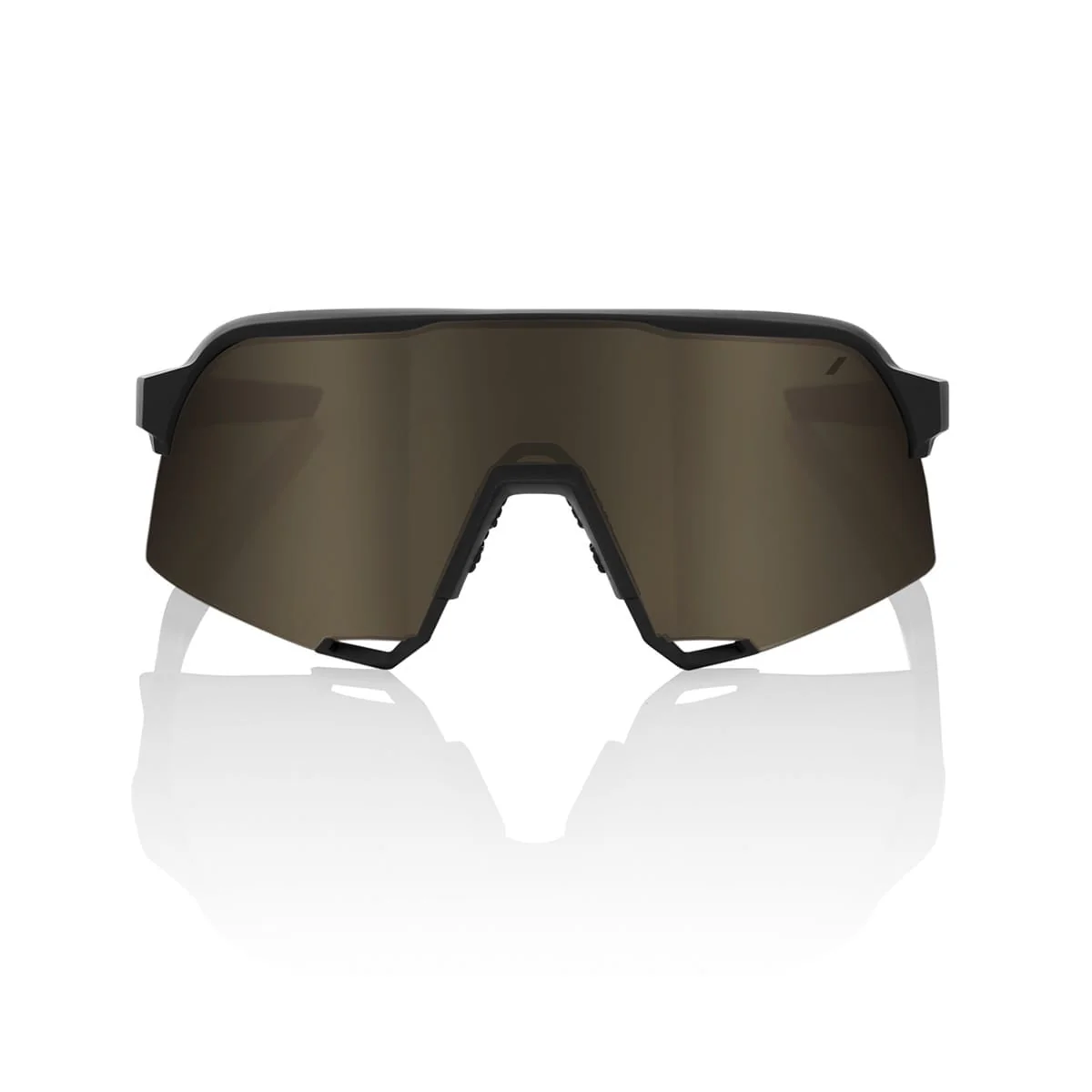 Brille 100% S3 Schwarz Mirror Gold - Image 2