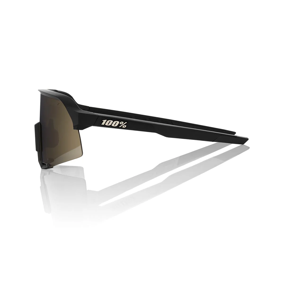 Brille 100% S3 Schwarz Mirror Gold - Image 3