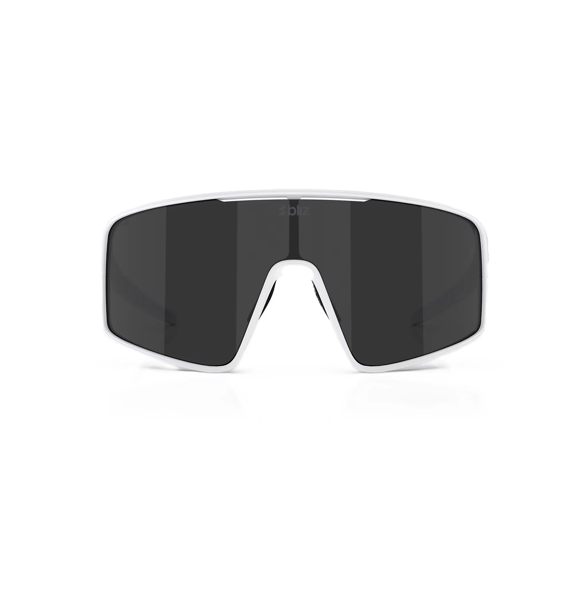 BLIZ P001 Brille Weiß Matt Smoke Screen - Image 2