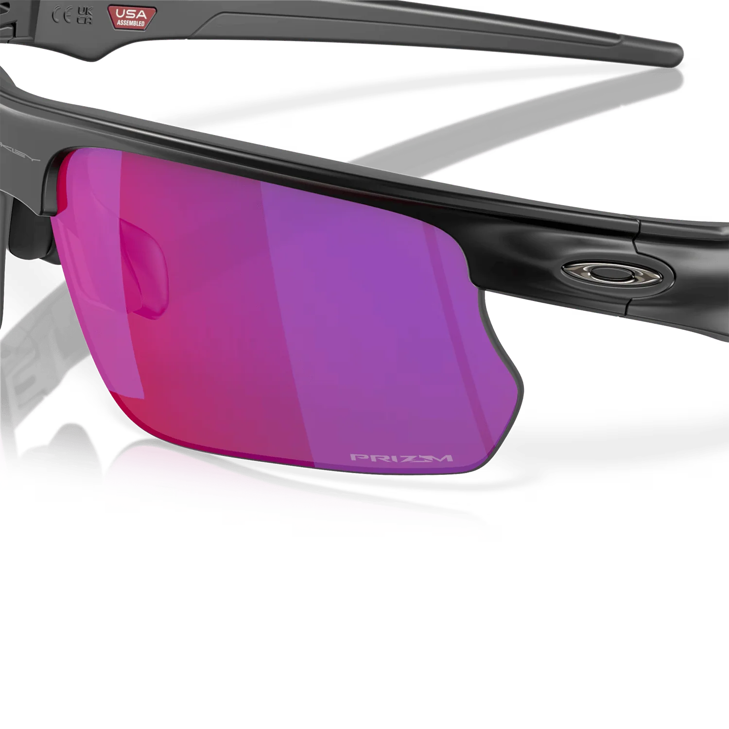 OAKLEY BISPHAERA Brille Schwarz Matt Prizm Road - 0OO9400-0668 - Image 5
