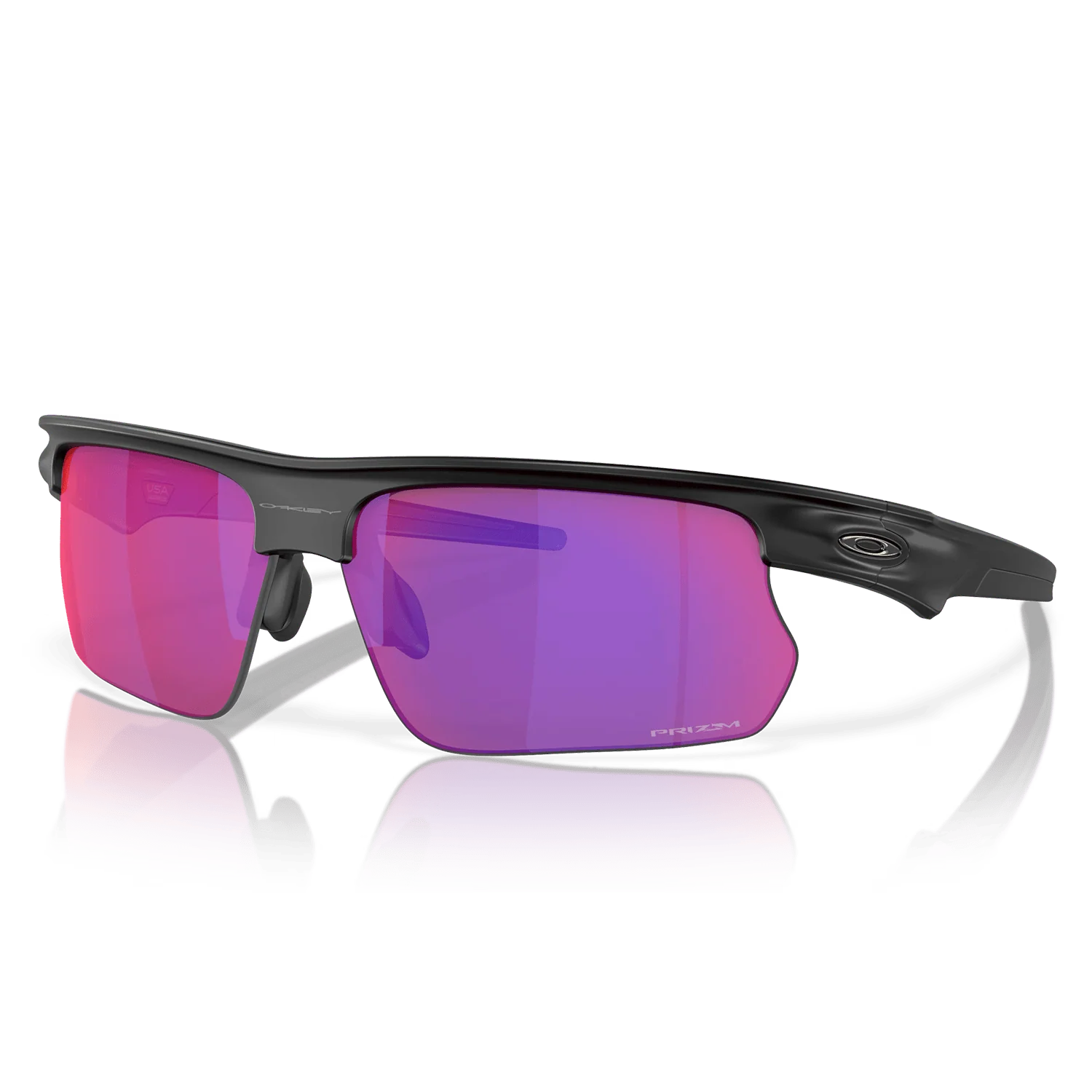 OAKLEY BISPHAERA Brille Schwarz Matt Prizm Road - 0OO9400-0668 - Image 7