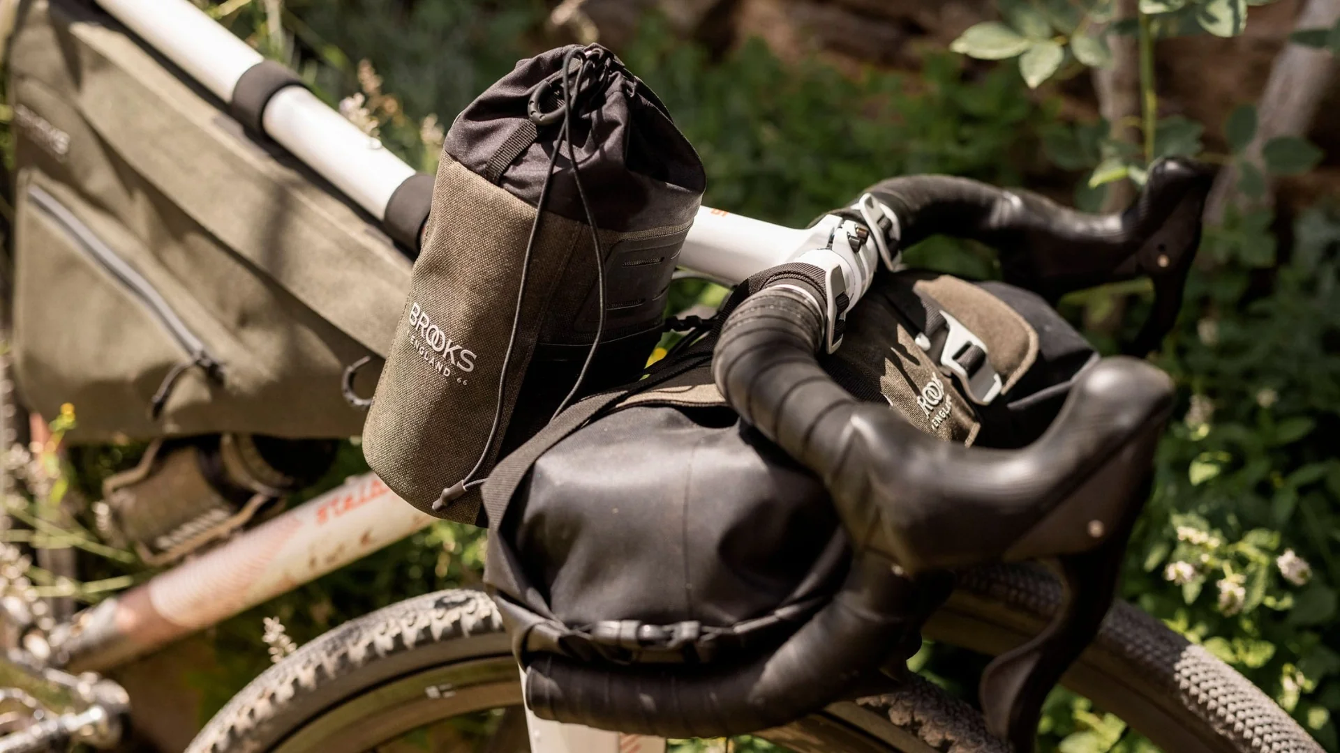 BROOKS SCAPE FEED POUCH Lenkertasche Grün - Image 7