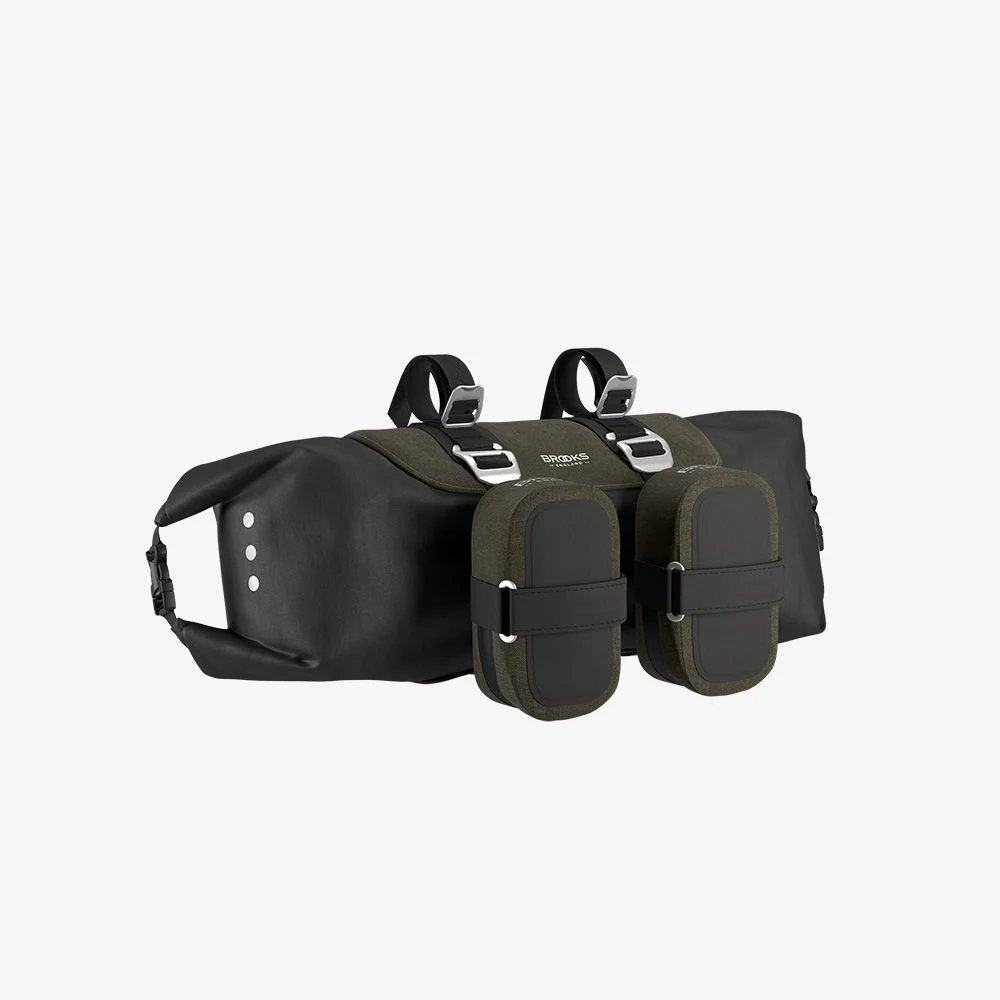 BROOKS SCAPE ROLL Lenkertasche Grün - Image 5