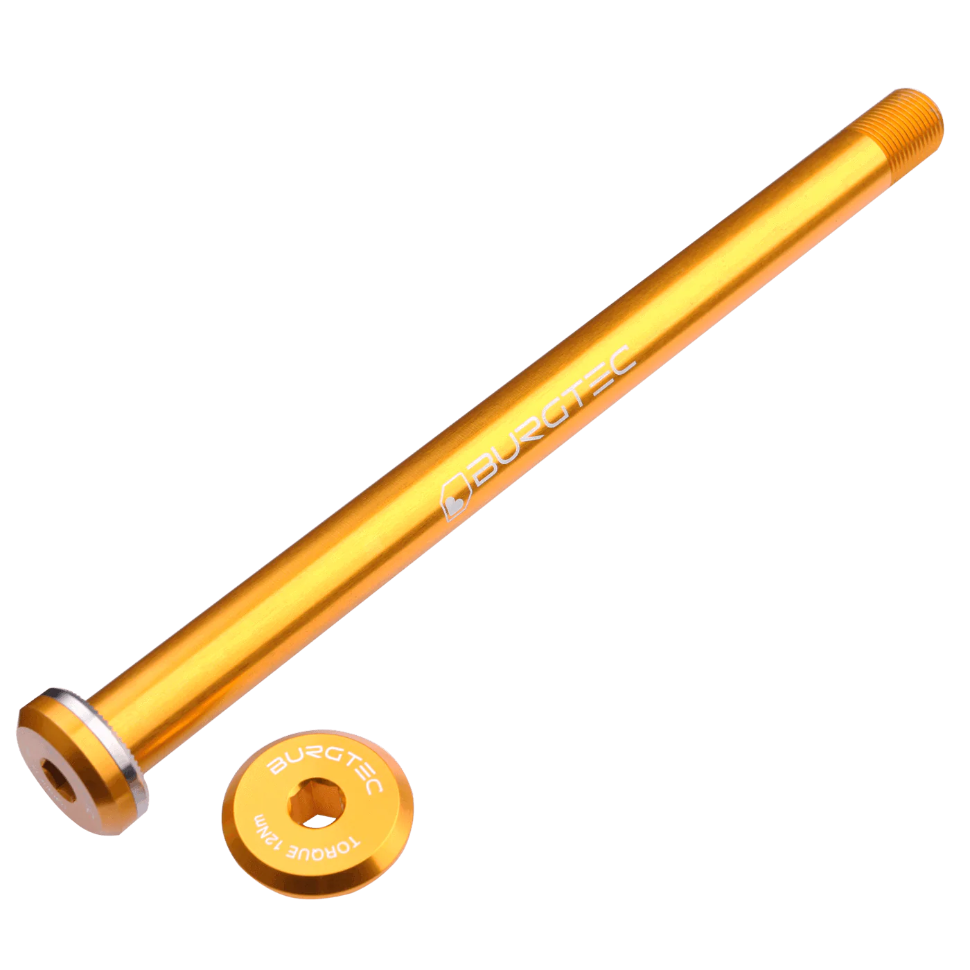 BURGTEC 168.5mm Hinterradachse für Santa Cruz Gold Rahmen