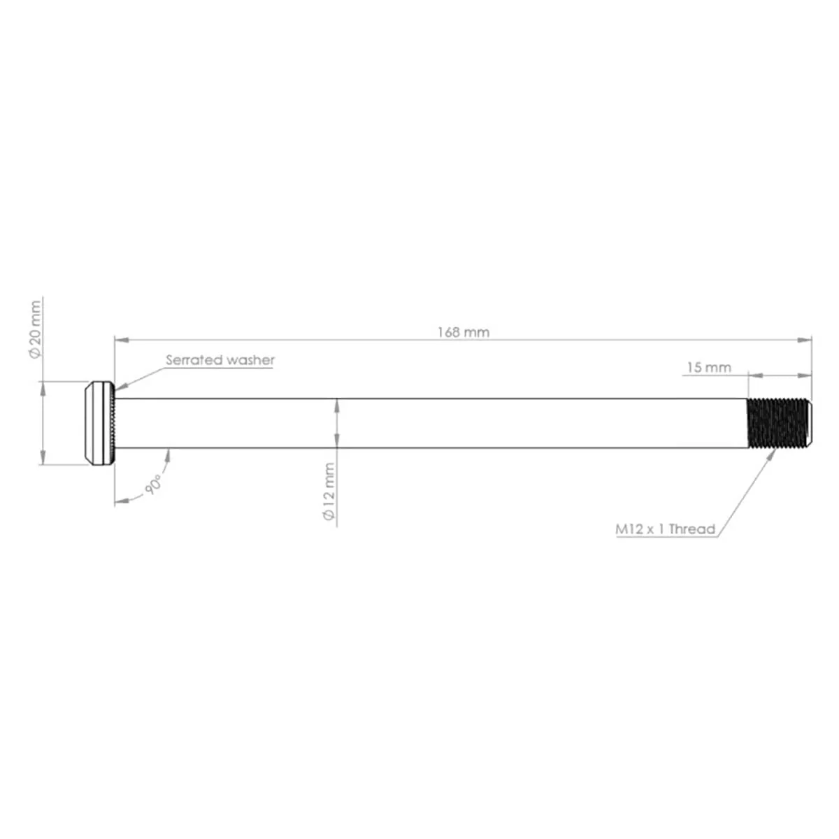 BURGTEC 168.5mm Hinterradachse für Santa Cruz Rahmen Violett - Image 2