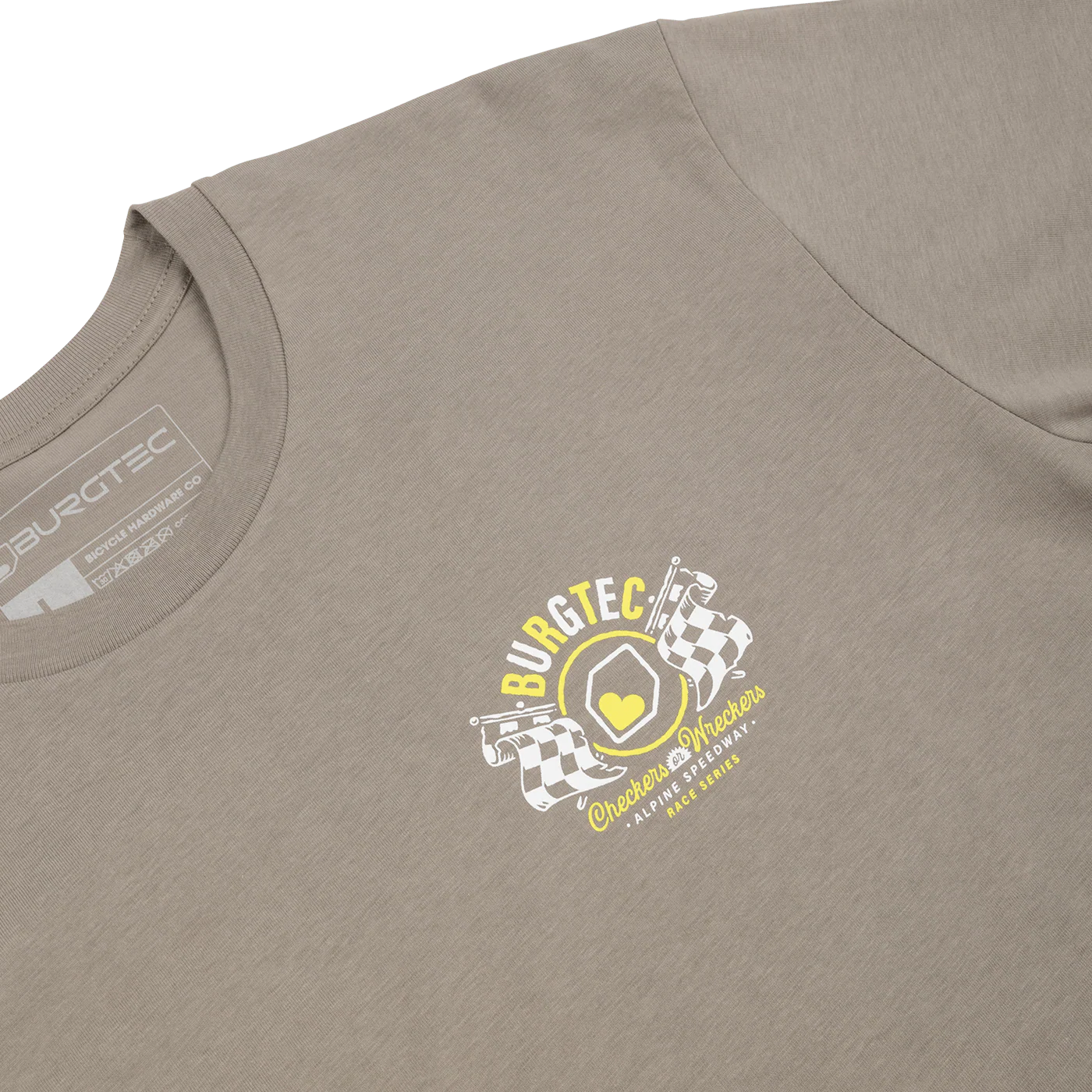 BURGTEC ALPINE SPEEDWAY T-Shirt, grau - Image 4