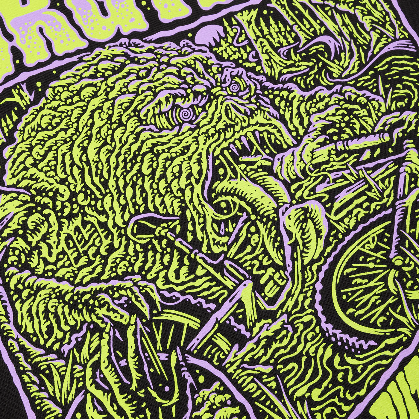BURGTEC RUT MONSTER T-Shirt, Schwarz - Image 5