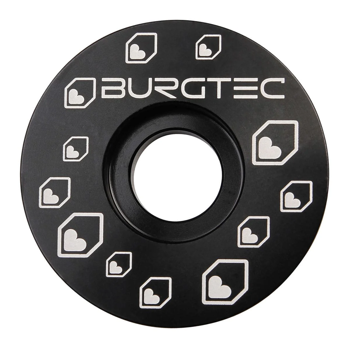 BURGTEC Vorbau-Stopfen 1"1/8 Schwarz