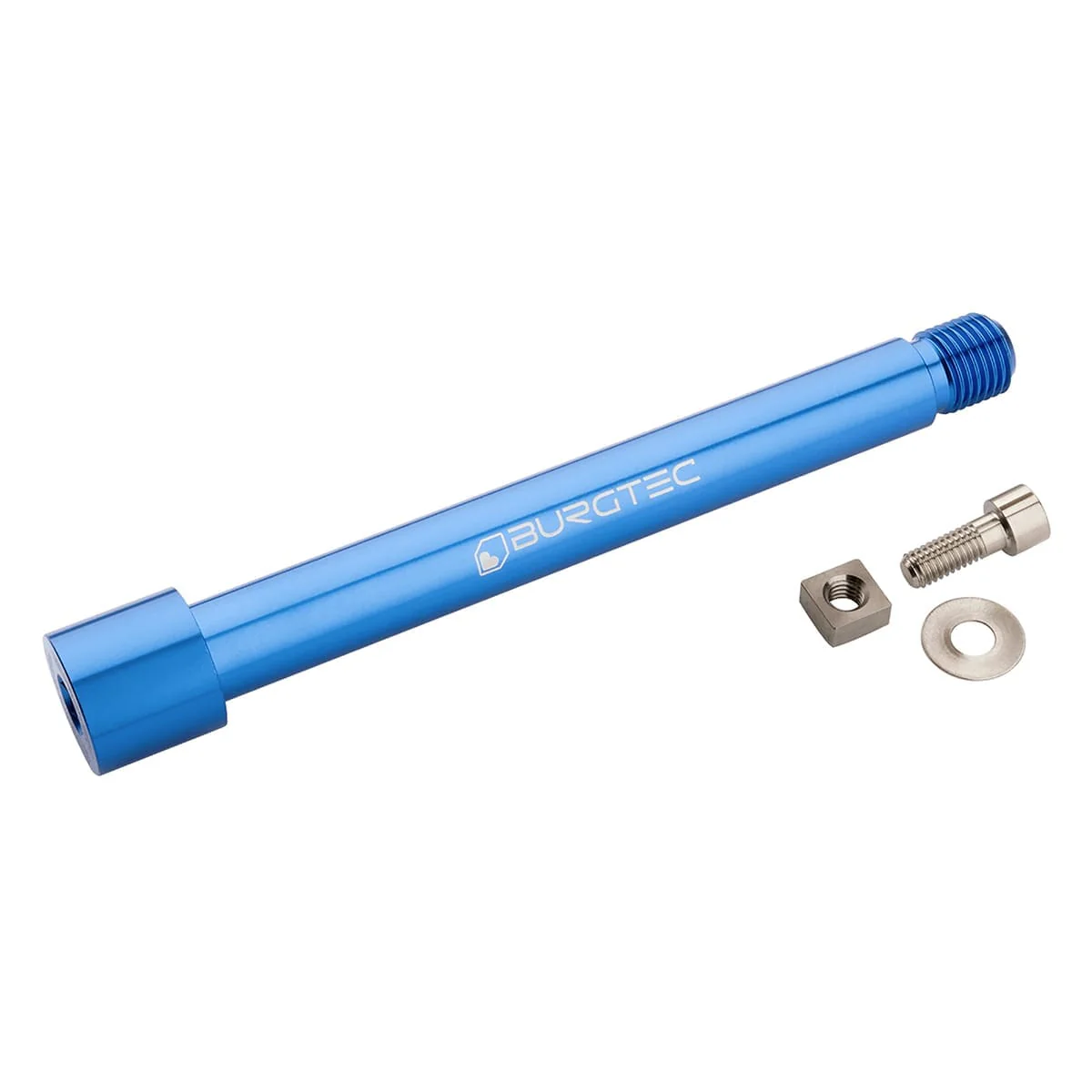 BURGTEC Vorderradachse für FOX Gabel 15x110 mm Boost KaboltX 2021 Blau