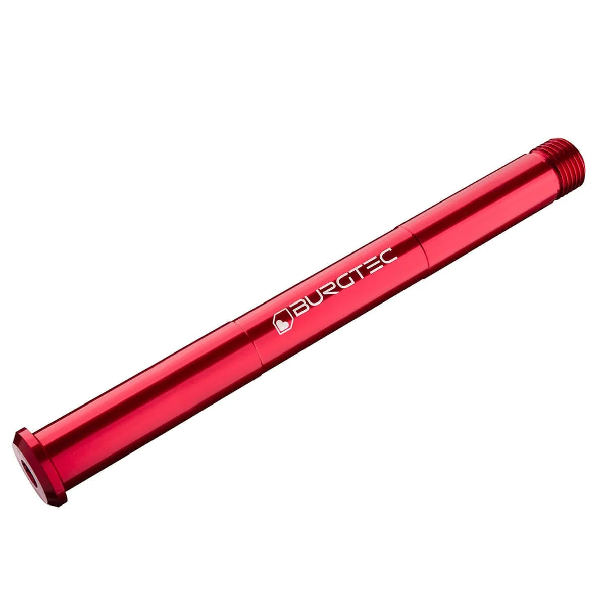 BURGTEC Vorderradachse für Rockshox Gabel 15x110 mm Boost Rot