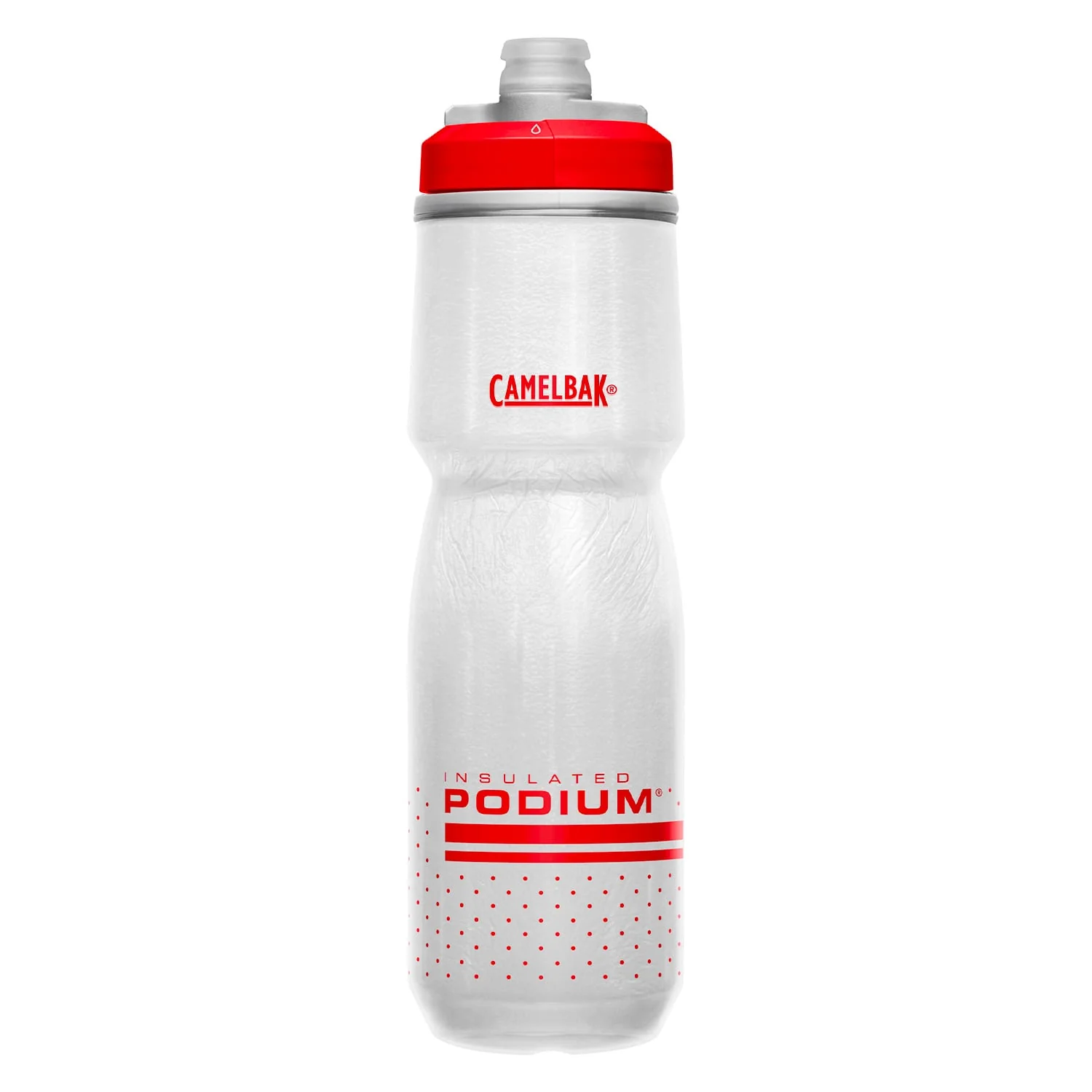 CAMELBAK PODIUM CHILL Thermo-Trinkflasche Weiß/Rot - Image 2