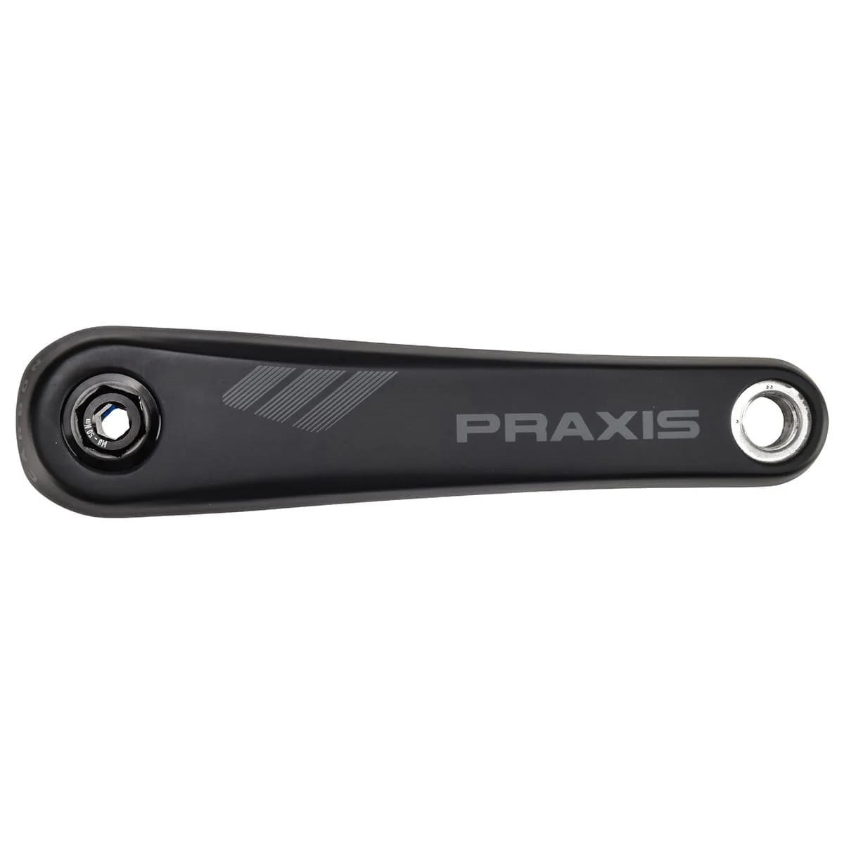 Carbon-Kurbeln für E-Mountainbike PRAXIS Motor Brose Schwarz - Image 5