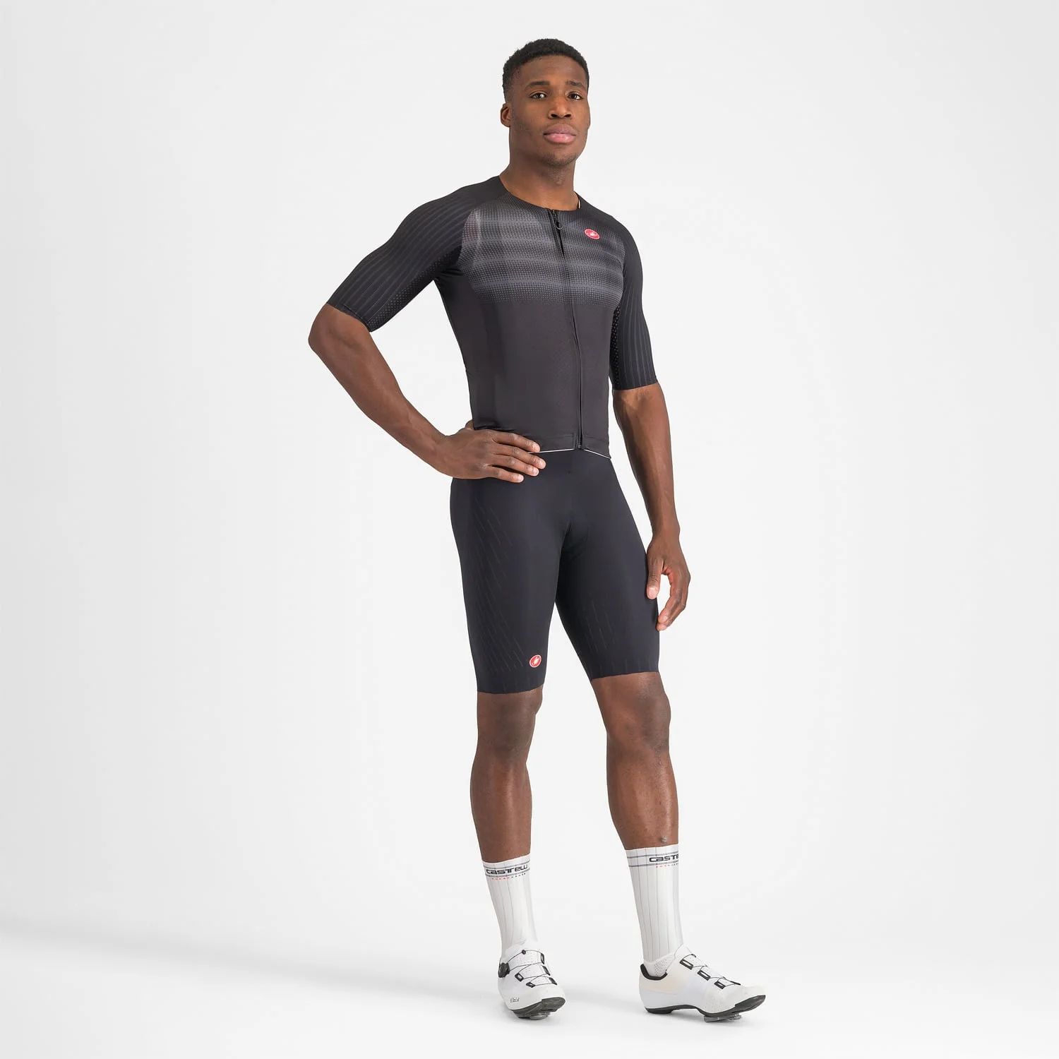 CASTELLI AERO RACE 8S Trikot Kurzarm Schwarz - Image 2