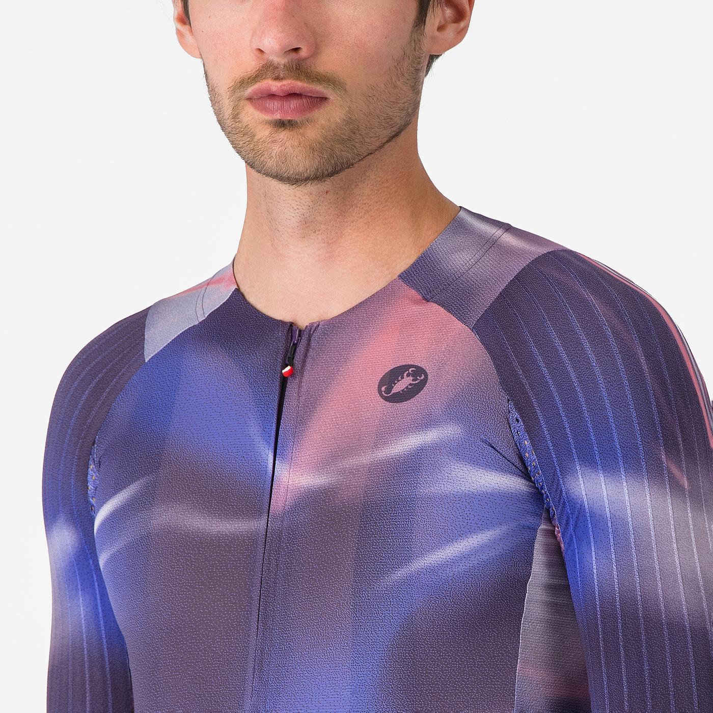 CASTELLI AERO RACE 8S Trikot Kurzarm Violett - Image 3