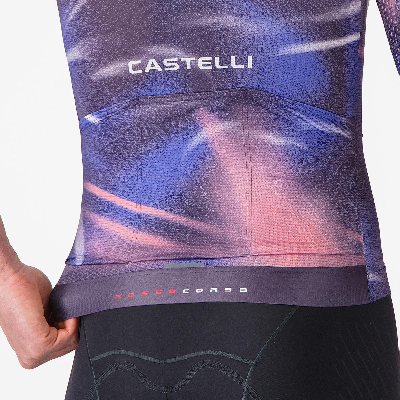 CASTELLI AERO RACE 8S Trikot Kurzarm Violett - Image 4