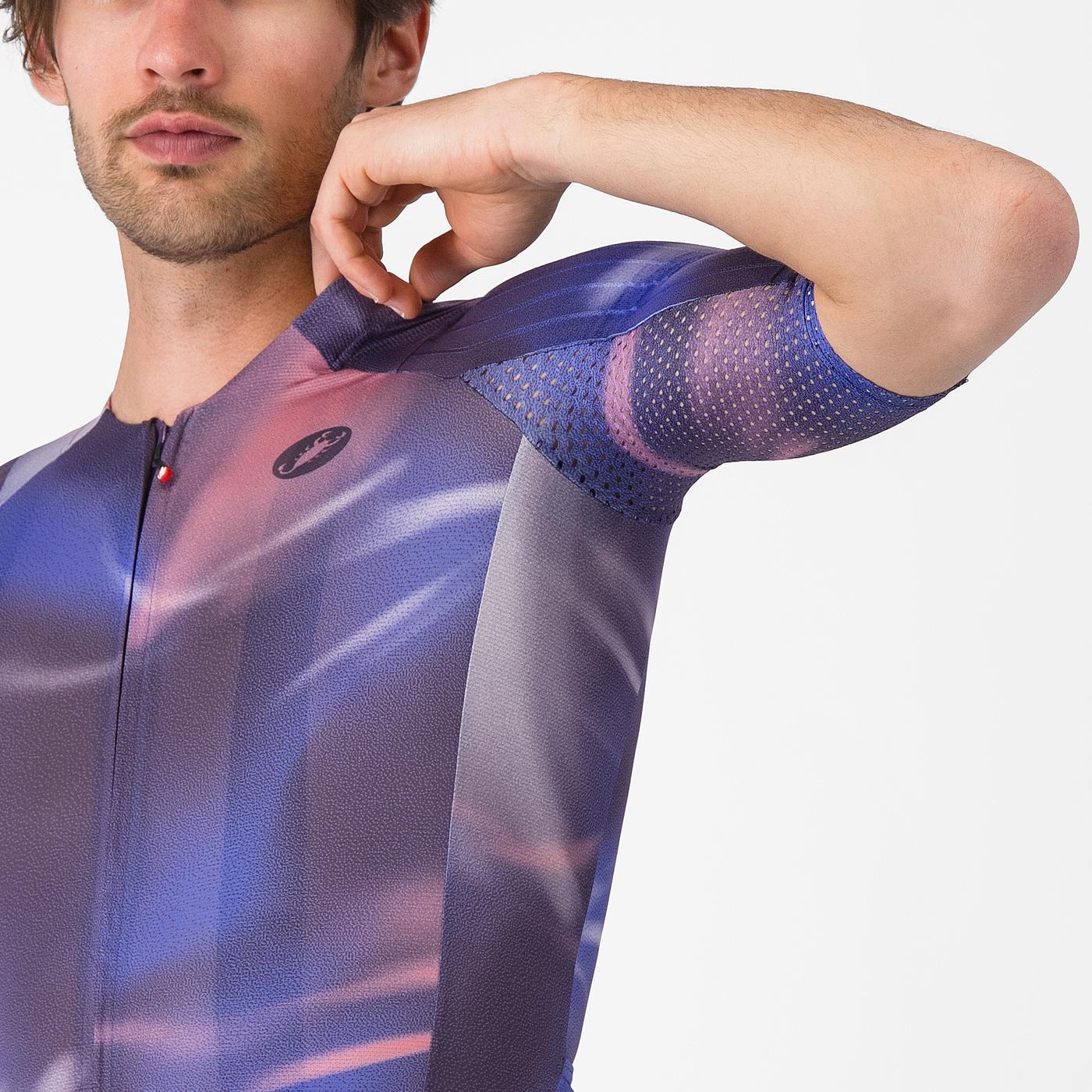CASTELLI AERO RACE 8S Trikot Kurzarm Violett - Image 6