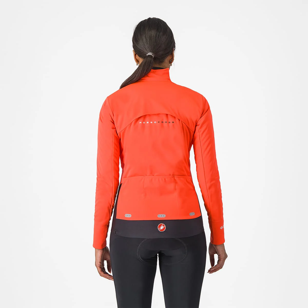 CASTELLI ALPHA DOPPIO ROS Jacket Women Koralle/Schwarz - Image 2
