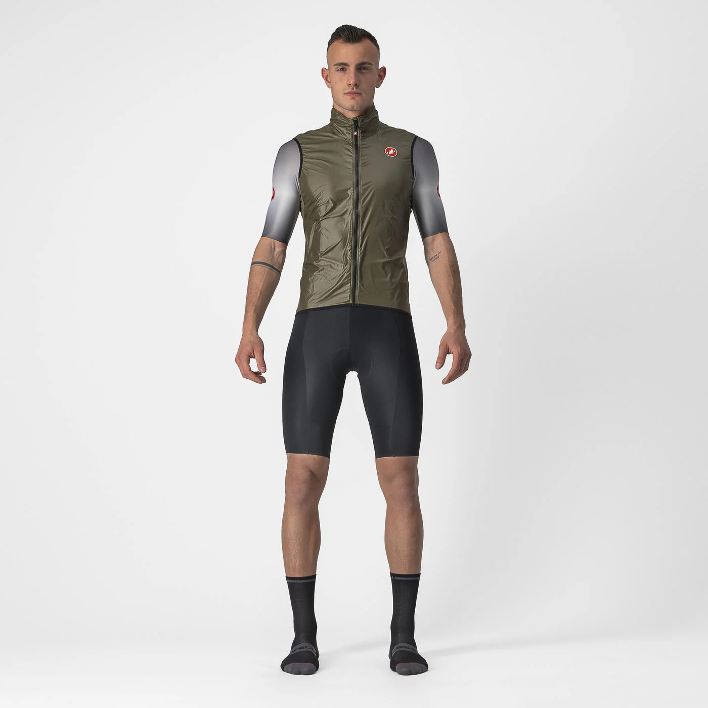 CASTELLI ARIA Ärmellose Jacke Braun - Image 6