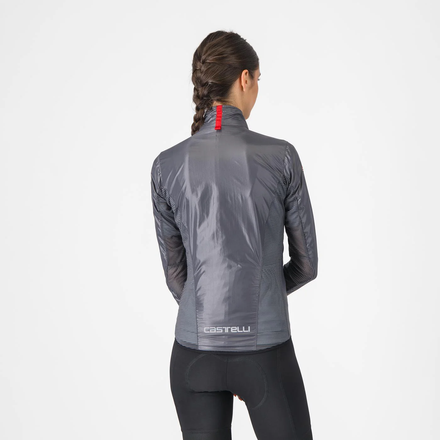 CASTELLI ARIA SHELL Jacke Damen Dunkelgrau - Image 2