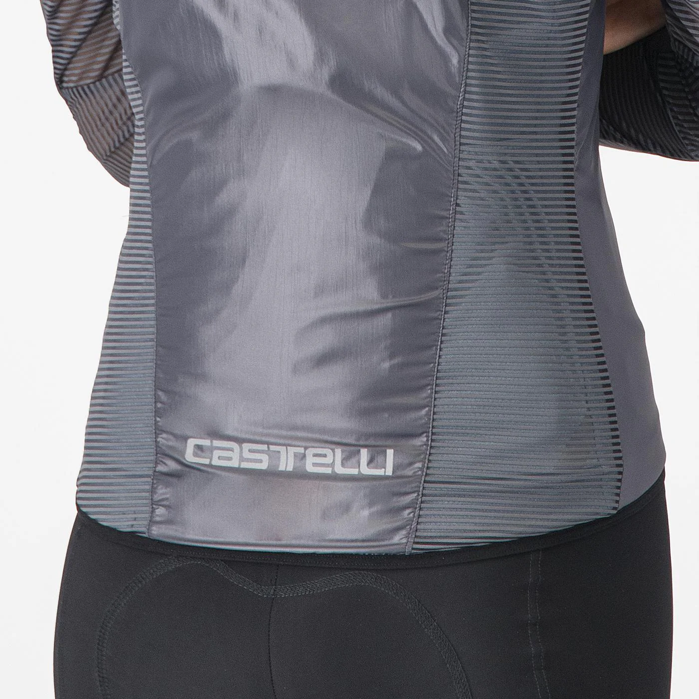 CASTELLI ARIA SHELL Jacke Damen Dunkelgrau - Image 3