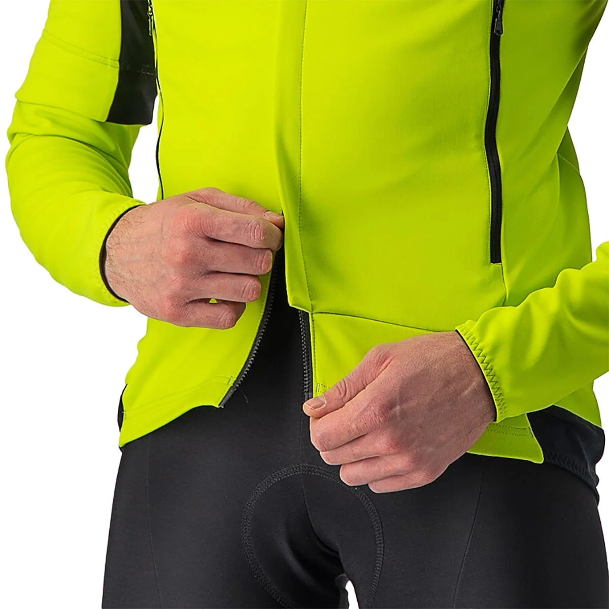 CASTELLI CONVERTIBLE PERFETTO ROS 2 Jacke Gelb/Grau - Image 7