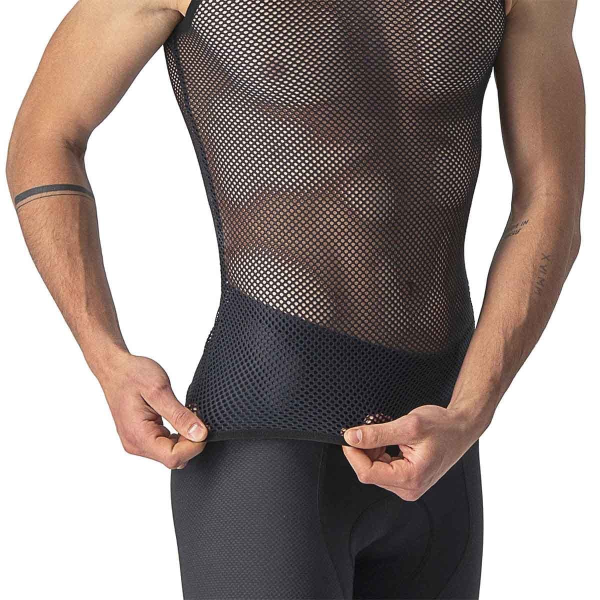 Unterwäsche CASTELLI CORE MESH 3 Ärmellos Schwarz - Image 3