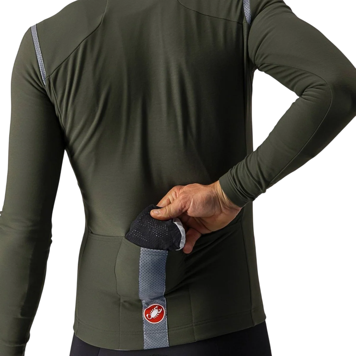 CASTELLI EMERGENCY 2 RAIN Jacke Schwarz - Image 3