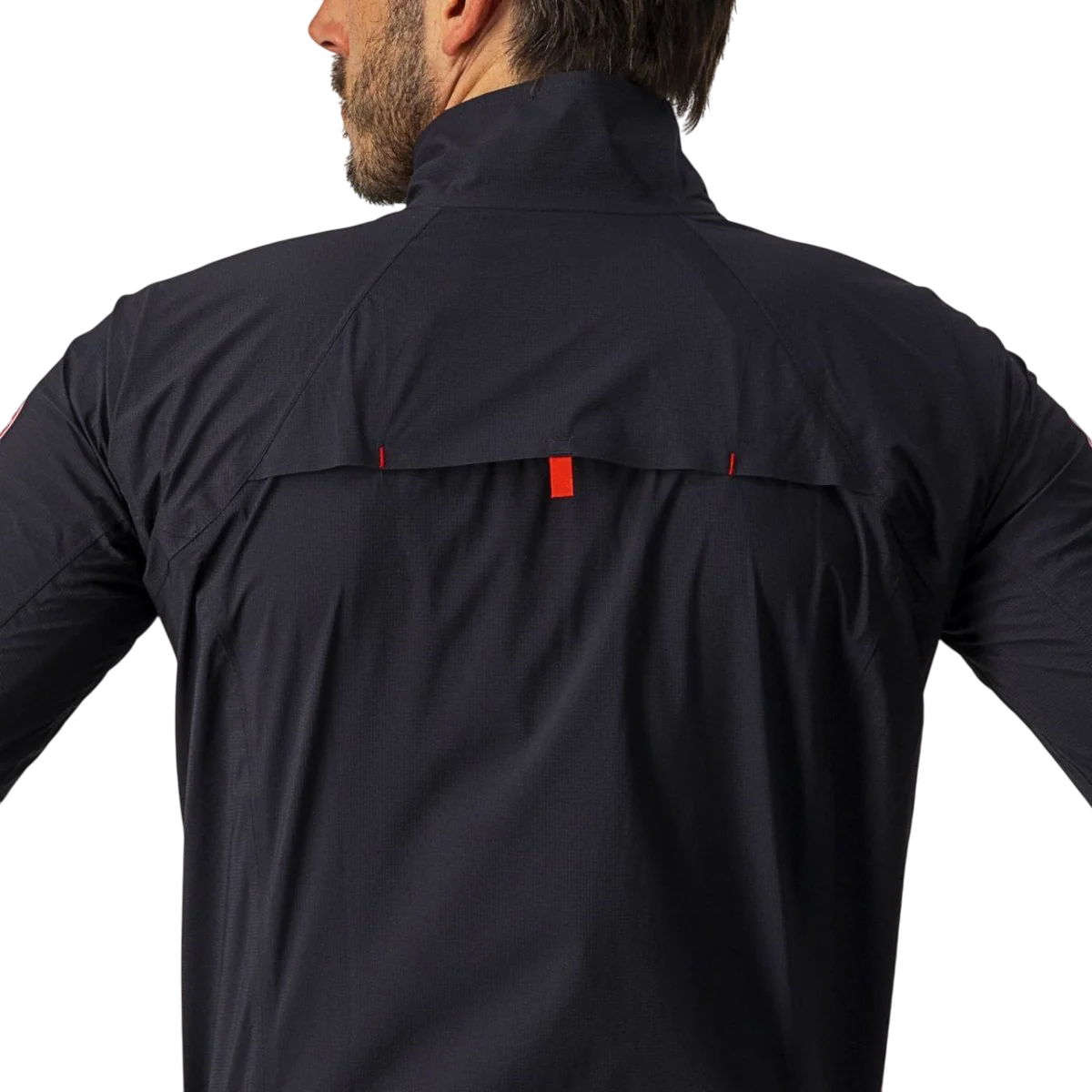 CASTELLI EMERGENCY 2 RAIN Jacke Schwarz - Image 4
