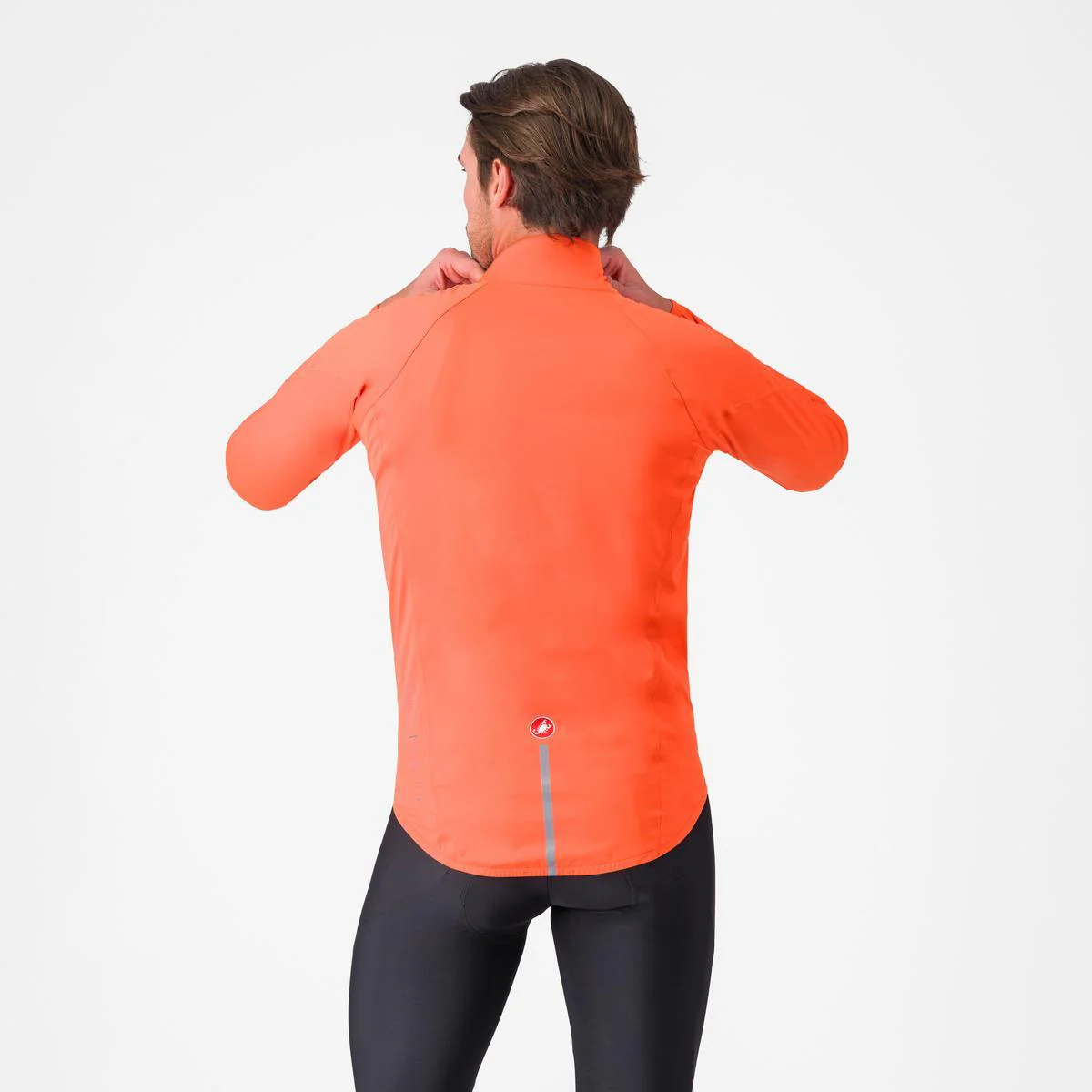 CASTELLI EMERGENCY 3 RAIN Jacke Orange - Image 2